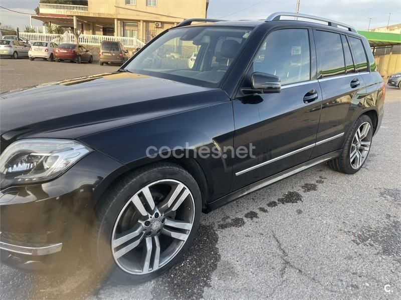 Usado Mercedes GLK220 170 CV (125 kW) 2015 Negro SUV