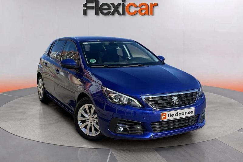 Azul Usado 2020 Peugeot 308 Style Berlina | 10.490 € (Precio justo) - Imagen 1/4
