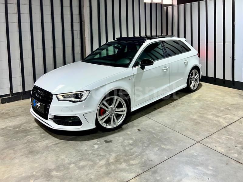 Blanco Usado 2014 Audi A3 Sportback S-Line Utilitario | 19.999 € (Caro) - Imagen 1/4