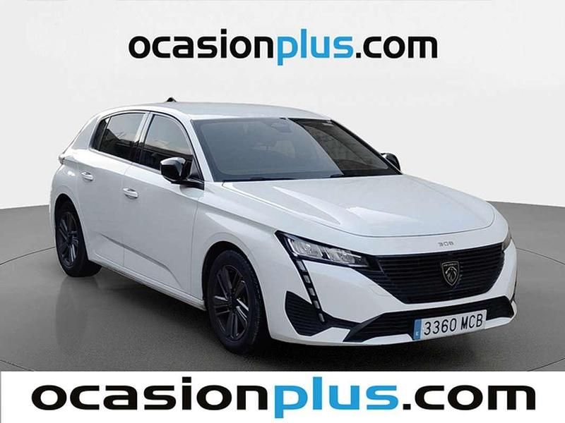 Usado Peugeot 308 Active 131 CV (96 kW) 2022 Blanco Utilitario