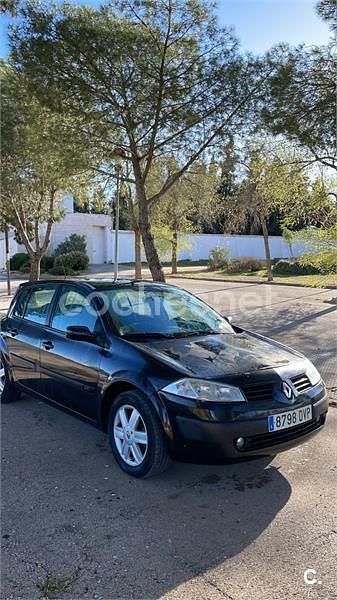 Usado Renault Mégane II Privilege 105 CV (77 kW) 2006 Negro Berlina