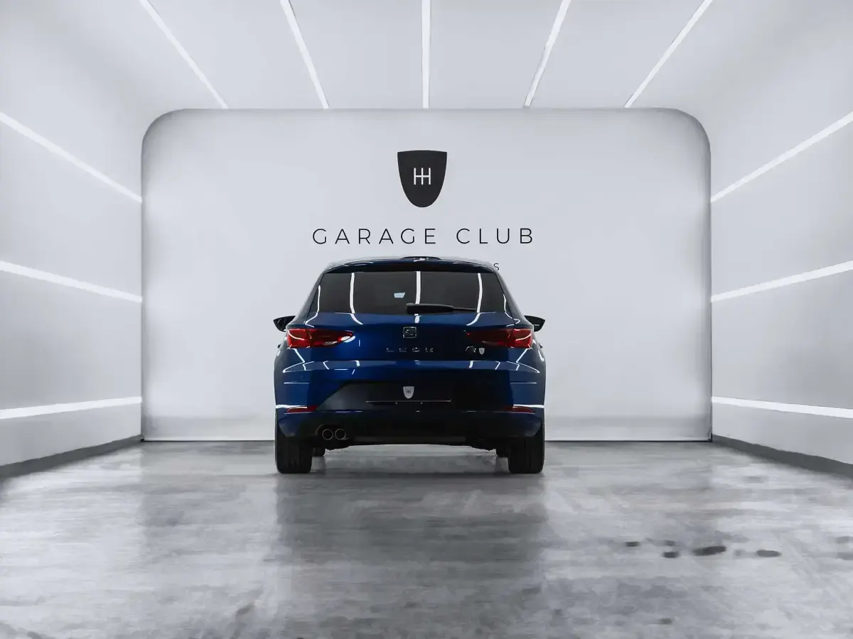 Usado Seat Leon FR 150 CV (110 kW) 2019 Azul Berlina