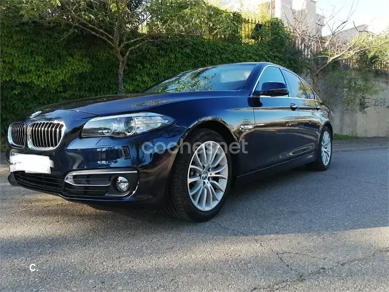 Usado BMW 520 190 CV (139 kW) 2015 Azul Berlina