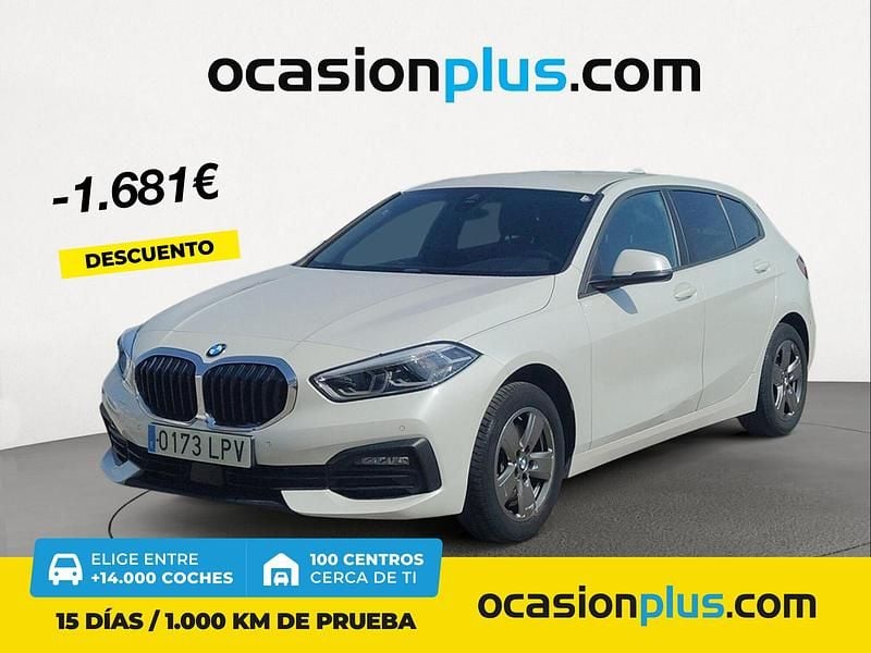 Blanco Usado 2021 BMW 116 Utilitario | 18.500 € (Precio justo) - Imagen 1/4