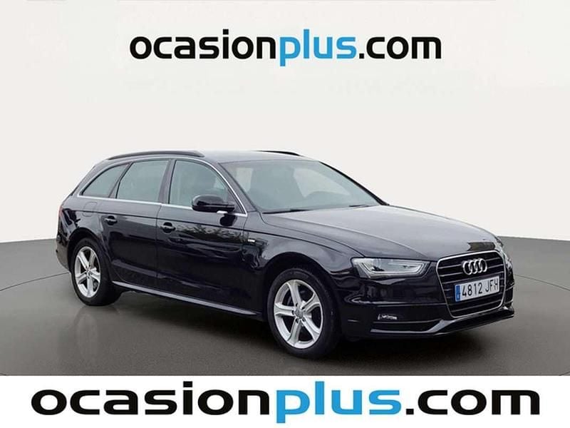 Usado Audi A4 S-Line 150 CV (110 kW) 2015 Negro Familiar