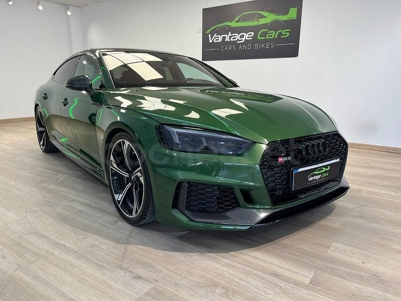 Usado Audi RS5 Sportback Exclusive 450 CV (330 kW) 2019 Verde Berlina