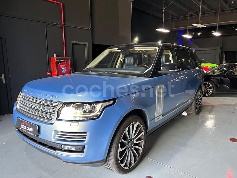 Azul Usado 2015 Land Rover Range Rover SUV | 41.999 € - Imagen 1/4