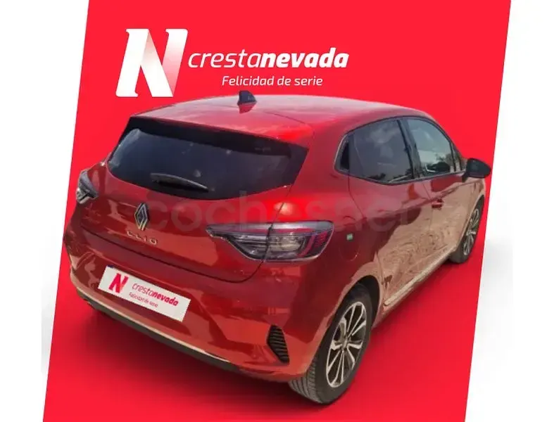 Usado Renault Clio V Techno 100 CV (73 kW) 2025 Rojo Berlina