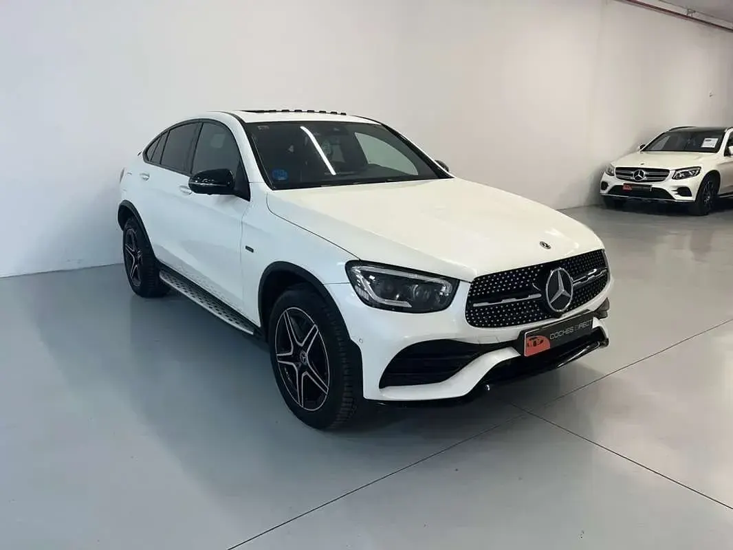 Usado Mercedes GLC300e 306 CV (225 kW) 2020 Blanco SUV