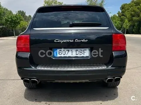 Usado Porsche Cayenne Turbo 450 CV (330 kW) 2004 Negro SUV