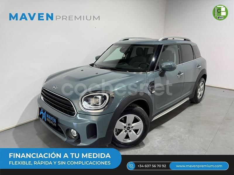 Verde Usado 2021 Mini One Countryman SUV | 23.500 € (Precio justo) - Imagen 1/4