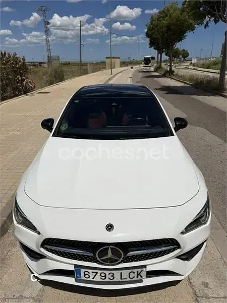Usado Mercedes CLA200 136 CV (100 kW) 2019 Blanco Coupe