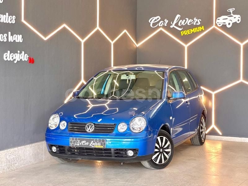 Azul Usado 2004 VW Polo Highline Berlina | 3000 € (Buen precio) - Imagen 1/4