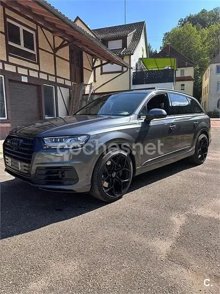 Usado Audi SQ7 435 CV (319 kW) 2017 Gris / plata SUV