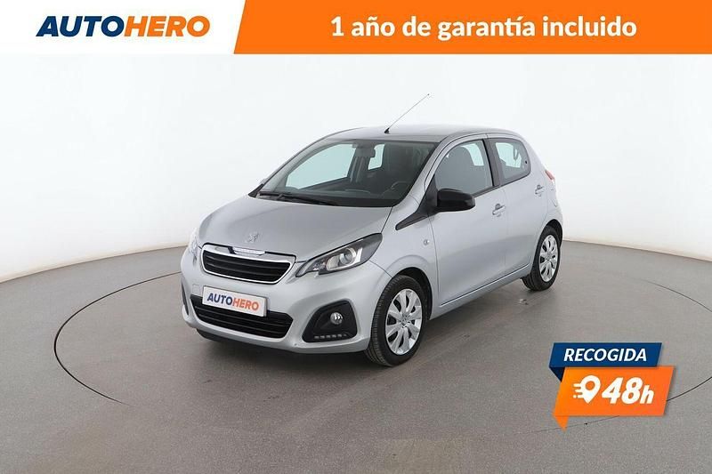 Gris Usado 2018 Peugeot 108 Active Utilitario | 8599 € (Precio justo) - Imagen 1/4