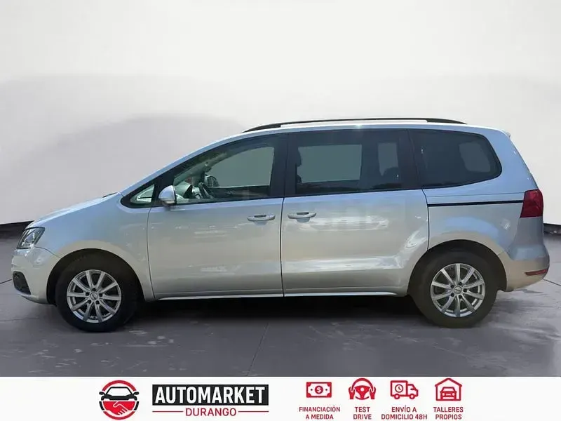 Usado Seat Alhambra I-Tech 140 CV (102 kW) 2015 Gris / plata Monovolumen
