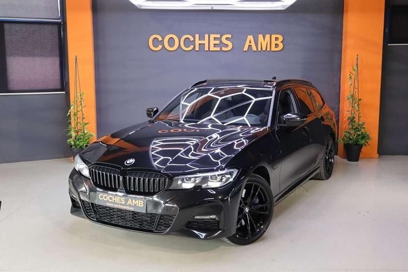 Negro Usado 2020 BMW 330e Shadowline Familiar | 25.950 € (Precio justo) - Imagen 1/4