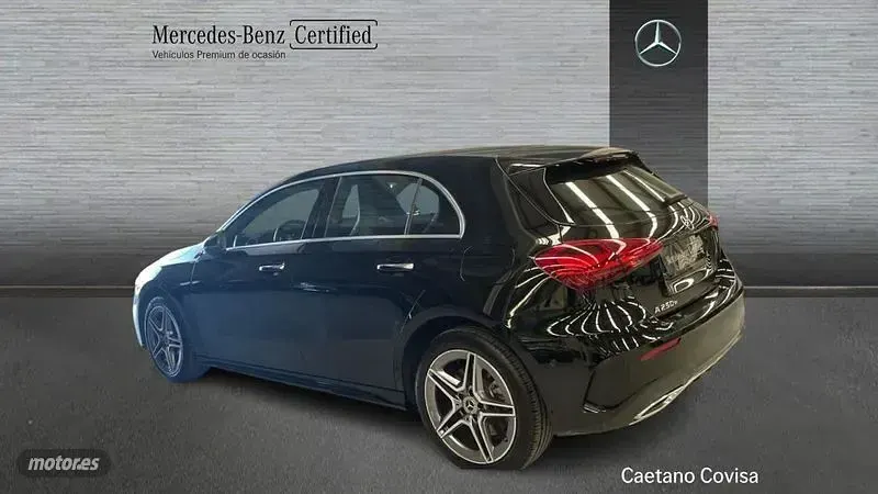 Usado Mercedes A250 AMG line 218 CV (160 kW) 2024 Negro Berlina