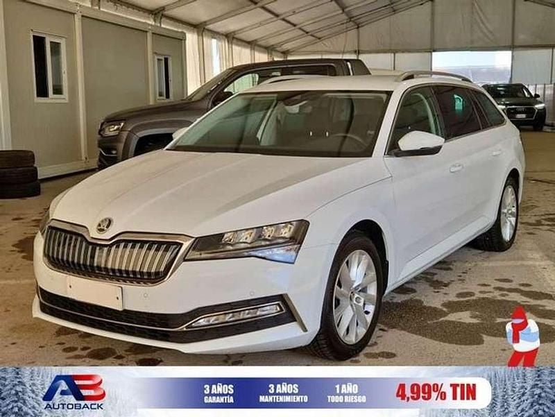 Blanco Usado 2021 Skoda Superb LAURIN & KLEMENT Familiar | 17.168 € (Super precio) - Imagen 1/2