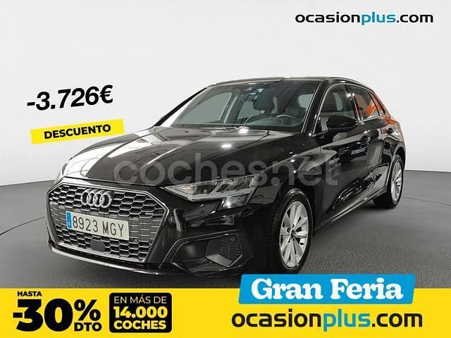Negro Usado 2023 Audi A3 Sportback Berlina | 26.800 € (Precio justo) - Imagen 1/4