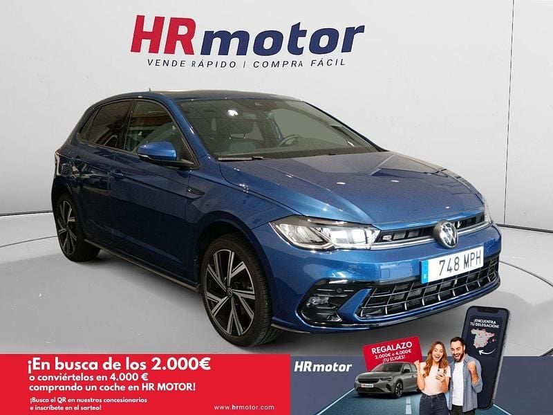 Azul Usado 2024 VW Polo R-line Berlina | 23.480 € (Precio justo) - Imagen 1/4