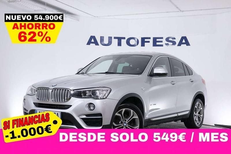 Gris Usado 2015 BMW X4 xLine SUV | 20.350 € (Buen precio) - Imagen 1/4
