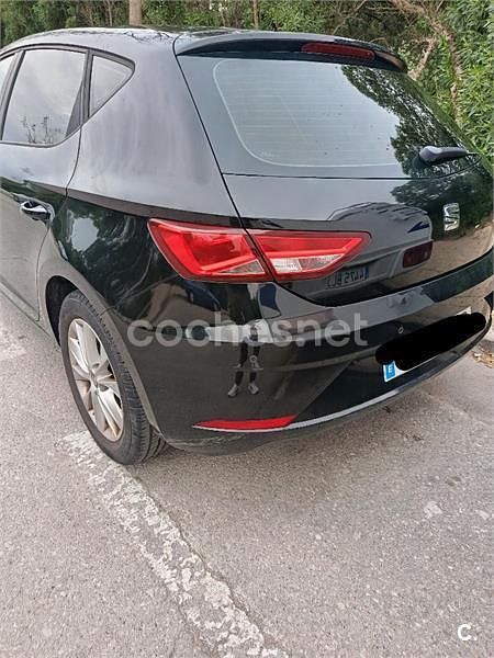 Begagnad Seat Leon Style Plus 115 HK (84 kW) 2017 Svart Sedan