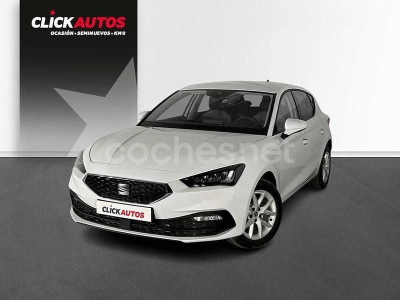 Usado Seat Leon Style 116 CV (85 kW) 2025 Blanco Berlina