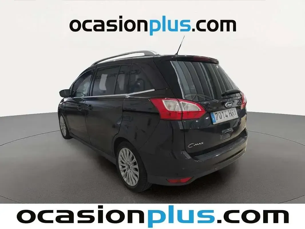 Usado Ford Grand C-Max Titanium 125 CV (91 kW) 2013 Negro Monovolumen