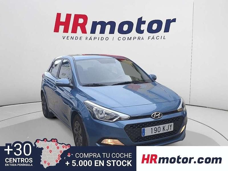 Azul Usado 2018 Hyundai i20 Utilitario | 10.390 € (Precio justo) - Imagen 1/4