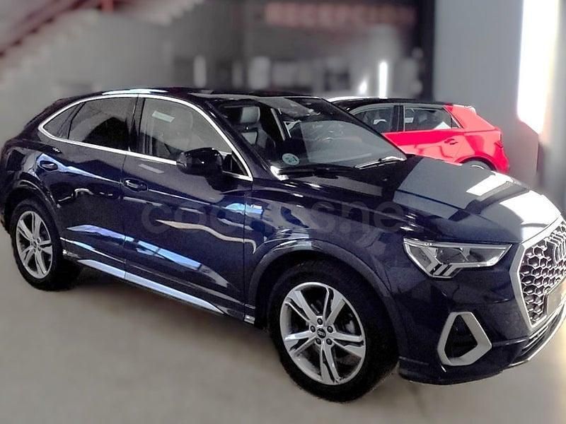 Usado Audi Q3 Sportback S-Line 150 CV (110 kW) 2021 Azul SUV