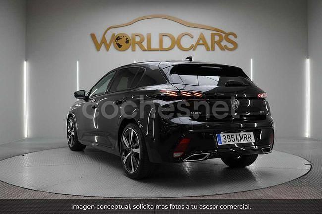 Usado Peugeot 308 Allure 130 CV (95 kW) 2024 Negro Berlina