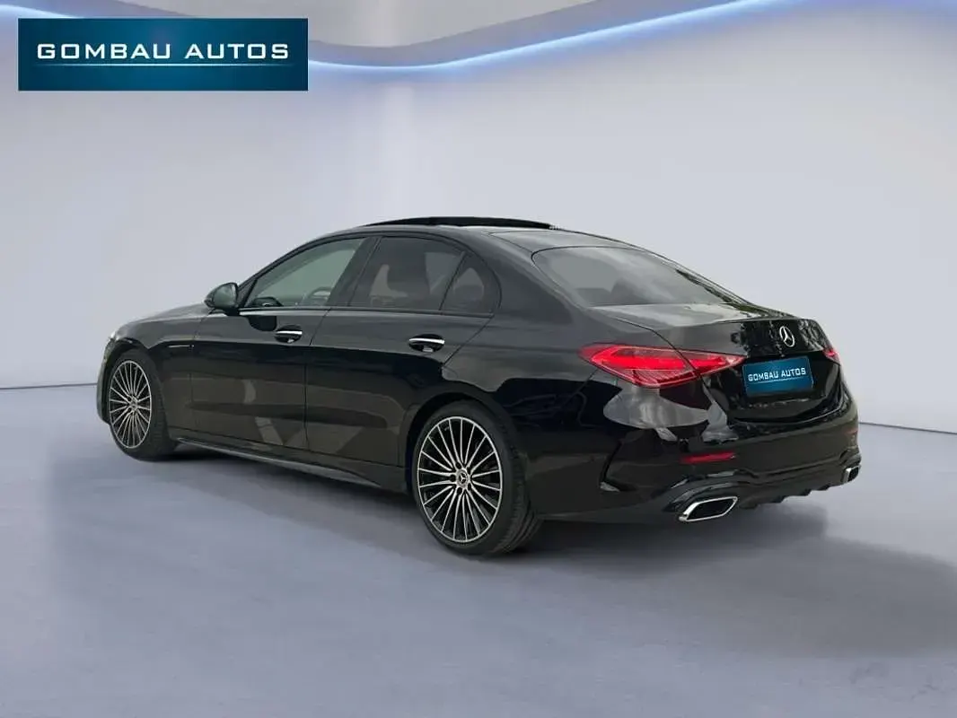 Usado Mercedes C220 200 CV (147 kW) 2022 Negro Berlina