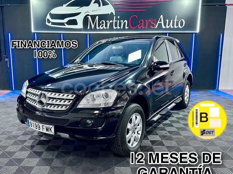 Negro Usado 2007 Mercedes ML320 SUV | 9890 € (Buen precio) - Imagen 1/3