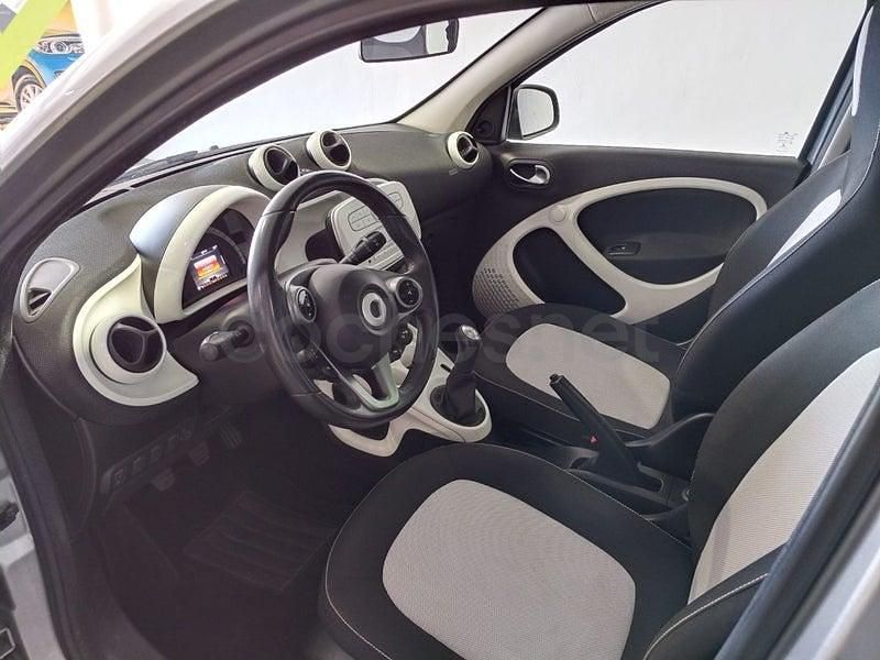 Usado Smart ForFour Passion 71 CV (52 kW) 2015 Gris / plata Utilitario
