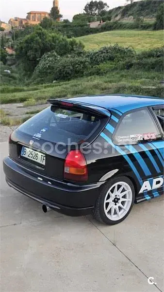 Usado Honda Civic S 90 CV (66 kW) 1997 Azul Berlina