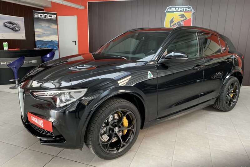 Usado Alfa Romeo Stelvio Quadrifoglio 510 CV (375 kW) 2019 Negro SUV