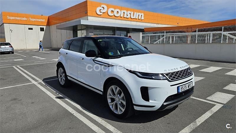 Blanco Usado 2021 Land Rover Range Rover evoque SE SUV | 37.500 € (Un poco caro) - Imagen 1/4