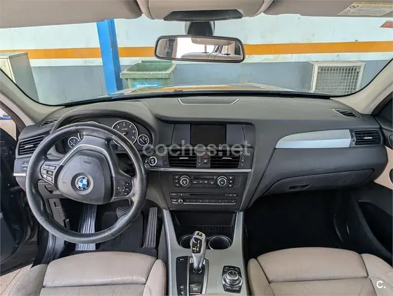 Usado BMW X3 177 CV (130 kW) 2012 Negro SUV