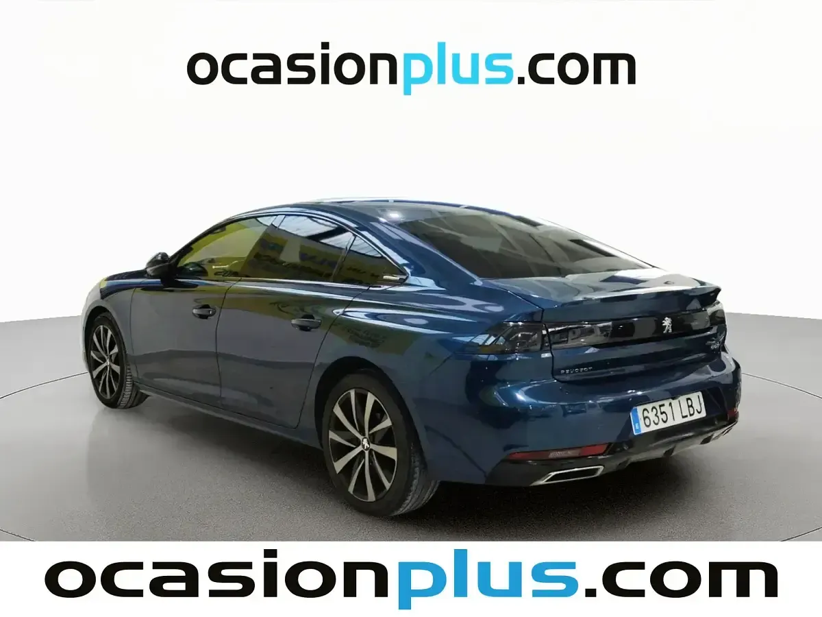 Usado Peugeot 508 GT-line 130 CV (95 kW) 2019 Azul Berlina