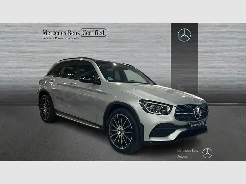 Usado Mercedes GLC220 197 CV (144 kW) 2022 Gris / plata SUV