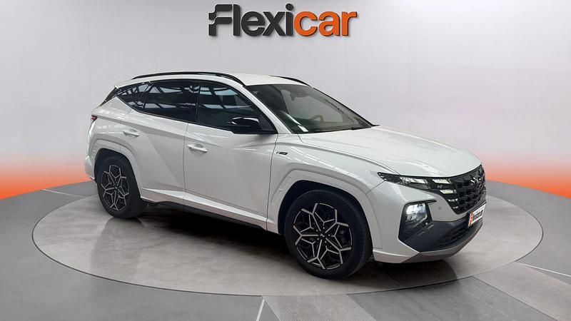 Blanco Usado 2023 Hyundai Tucson N Line SUV | 25.190 € (Precio justo) - Imagen 1/4