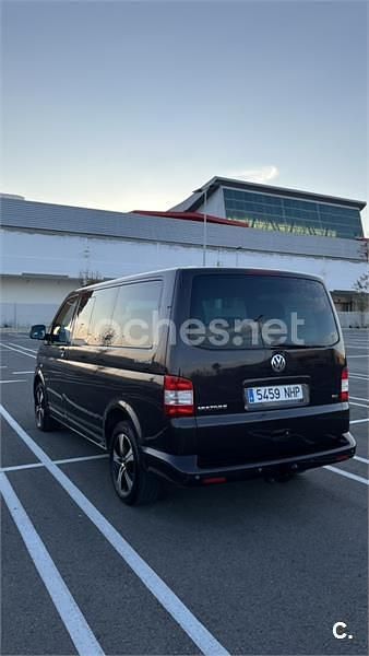 Usado VW Multivan Startline 130 CV (95 kW) 2008 Negro Monovolumen