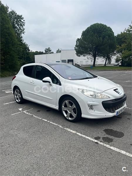 Usado Peugeot 308 GTi 150 CV (110 kW) 2008 Blanco Berlina