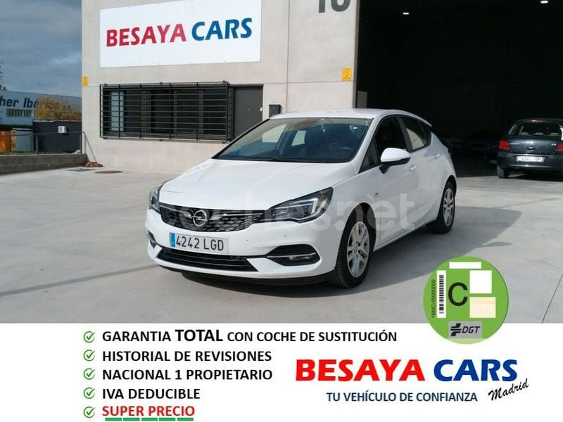 Blanco Usado 2018 Opel Astra Selective Berlina | 10.800 € (Precio justo) - Imagen 1/4