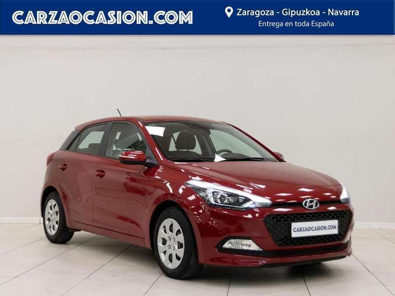 Rojo Usado 2017 Hyundai i20 Utilitario | 11.500 € (Precio justo) - Imagen 1/4