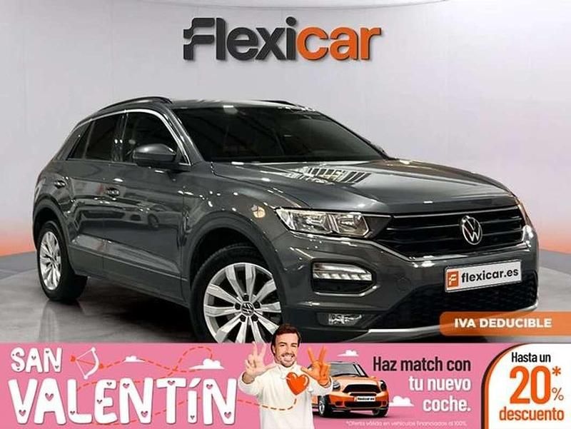 Gris Usado 2021 VW T-Roc Advance SUV | 18.790 € (Super precio) - Imagen 1/4