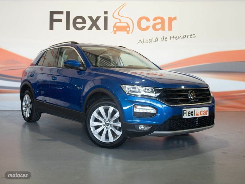 Azul Usado 2021 VW T-Roc Advance SUV | 19.890 € (Precio justo) - Imagen 1/4