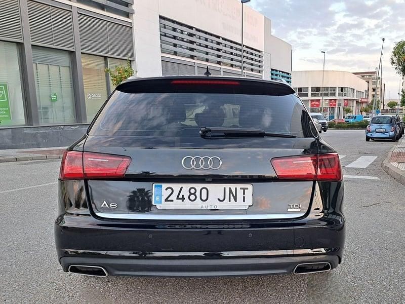Usado Audi A6 Comfort 190 CV (139 kW) 2016 Negro Familiar