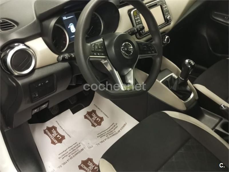 Usado Nissan Micra Acenta 73 CV (53 kW) 2018 Blanco Berlina